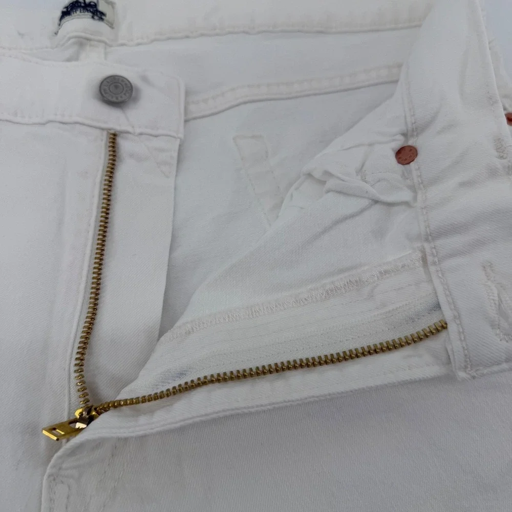 Polo Ralph Lauren Jeans Mens 36X32 White Classic Fit Straight Leg Stretch Denim